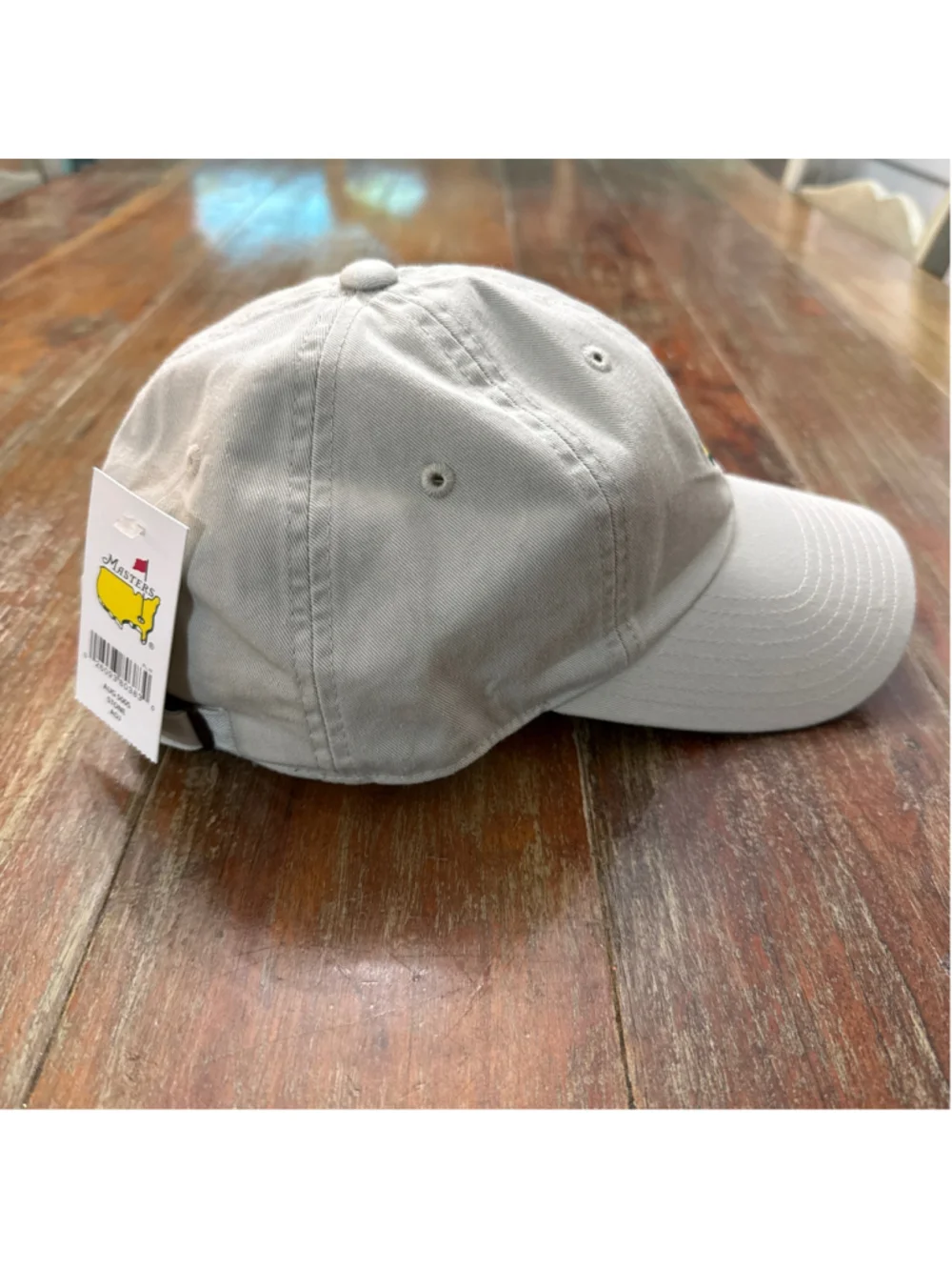 Masters Tournament NWT Golf Hat Cap Stone Beige Augusta National Adjustable OS